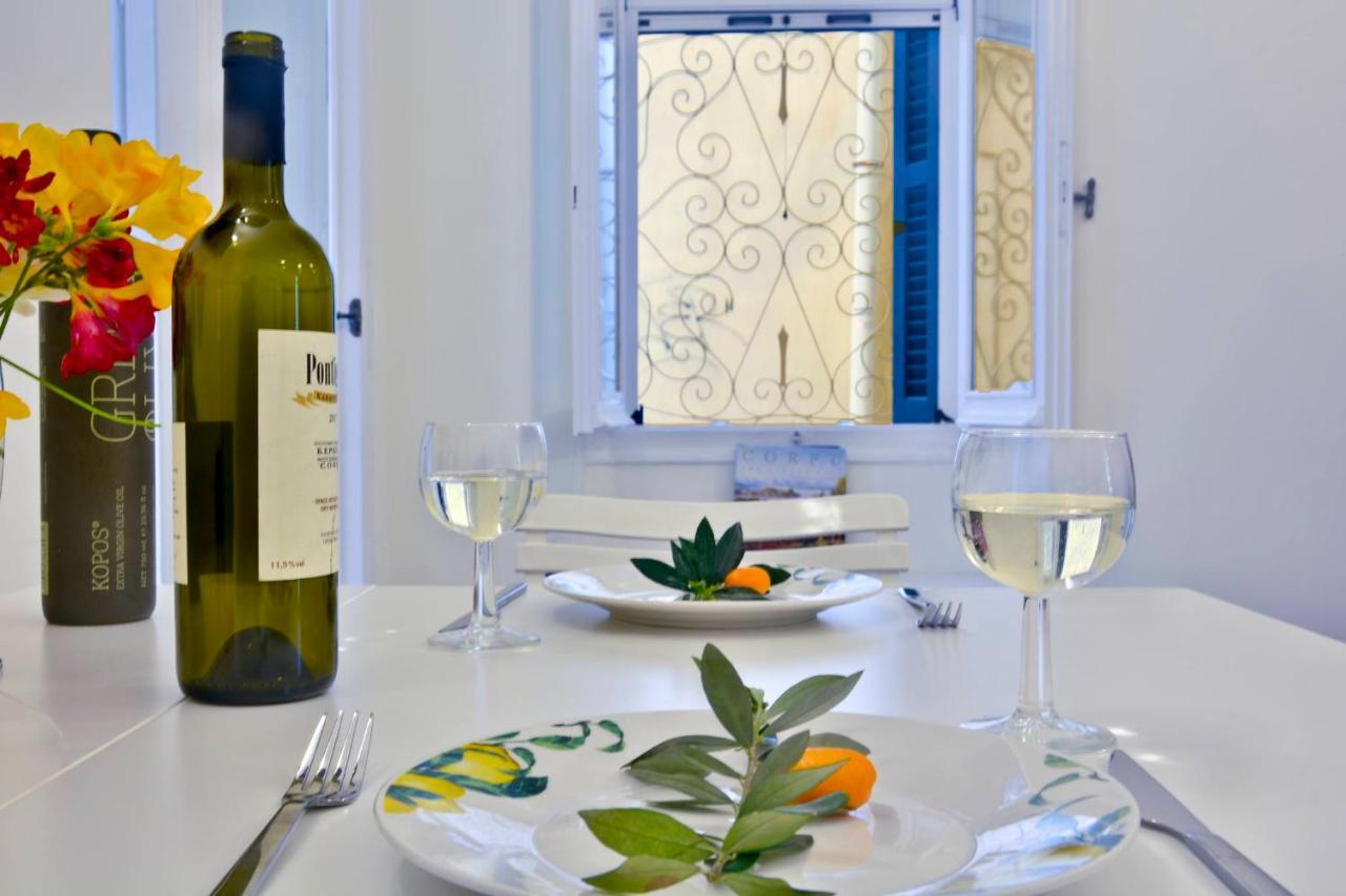 Appartement Τhe Hidden Garden à Corfu  Extérieur photo